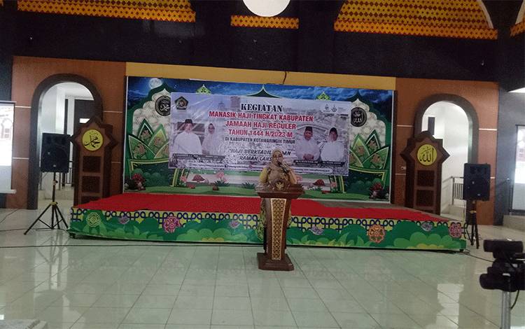 Ini Pesan Wabup Kotim pada Calon Jamaah Haji