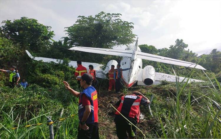 AirNav Jelaskan Kronologi Pesawat Tergelincir di Bandara Morowali