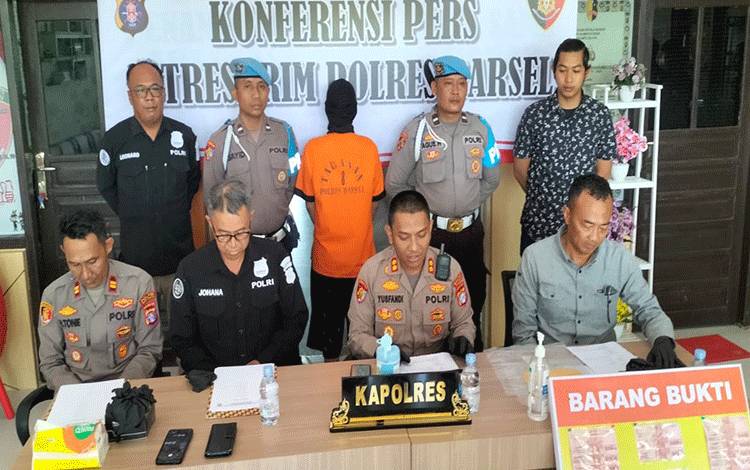 Polisi Barsel Ringkus Sindikat Peredaran Uang Palsu Senilai Rp 3,2 Juta