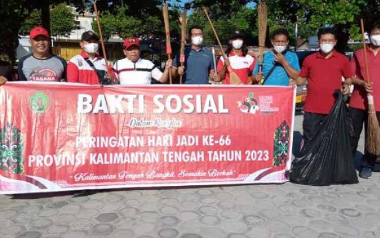Disperkimtan Maknai Hari Jadi ke-66 Kalteng dengan Bakti Sosial ?