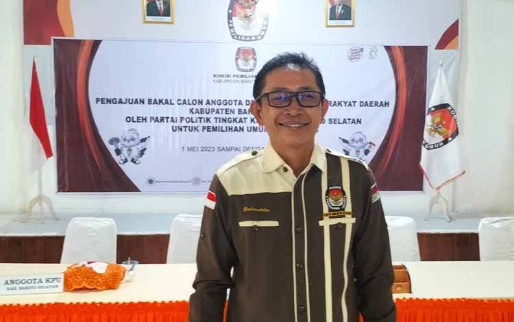 Hingga Hari ke-12 Baru 5 Partai Politik Mendaftar Bacaleg ke KPU Barito Selatan