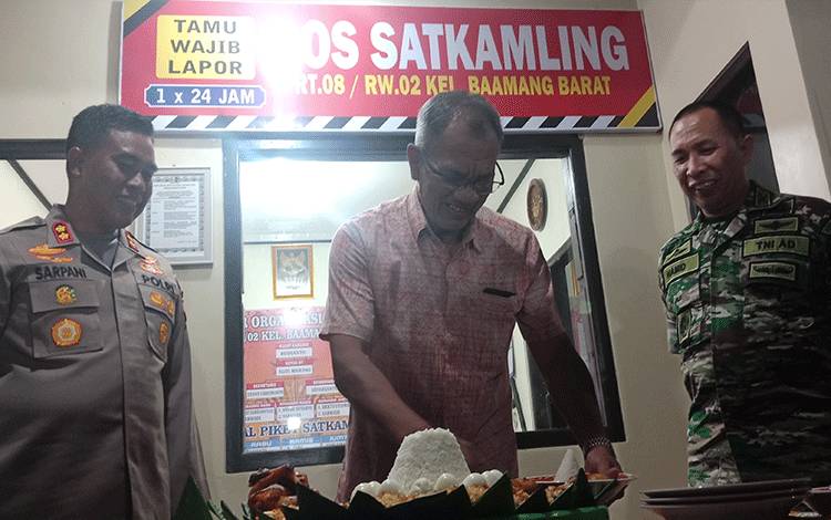 Pos Satkamling Menjadi Percontohan Peran Serta Masyarakat Menjaga Keamanan Lingkungan?