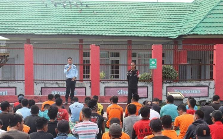 WBP Rutan Kapuas Diberi Arahan Terkait Tatib dan Kunjungan Tatap Muka?