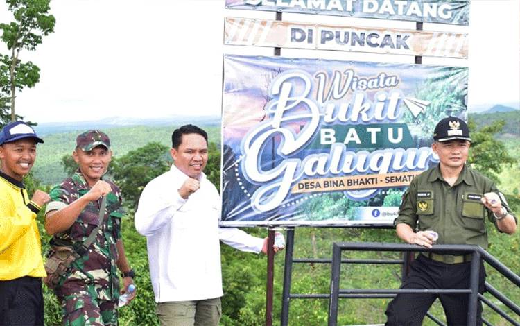 Bukit Batu Galugur Menjadi Destinasi Wisata Baru di Lamandau