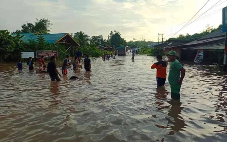 Desa Pundu Dilanda Banjir Akibat Curah Hujan Deras