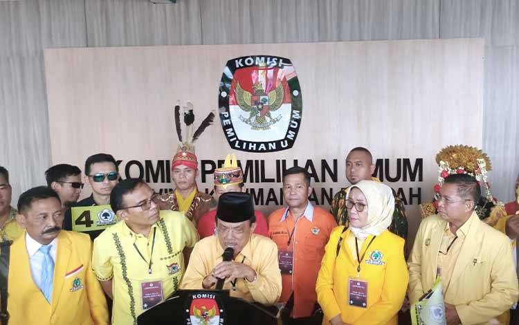 Golkar Targetkan Dua Kursi Tiap Dapil DPRD Kalteng  ?