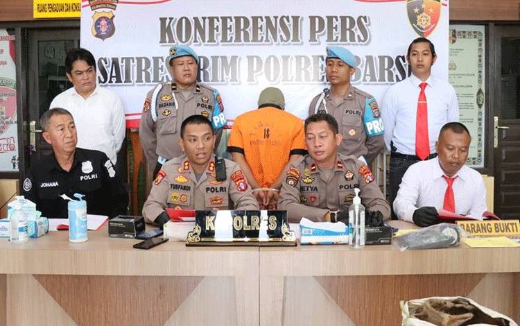Residivis Narkoba di Barsel Kembali Ditangkap Lantaran Mencuri Kerbau