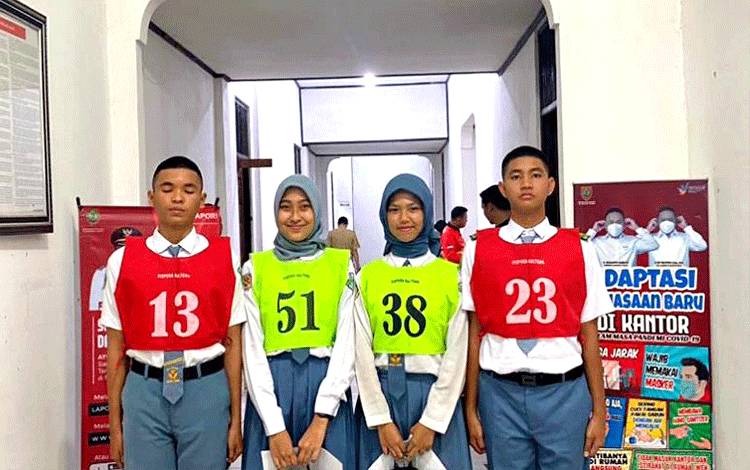 Empat Pelajar Barito Utara Lolos Seleksi Paskibra Tingkat Provinsi Kalteng