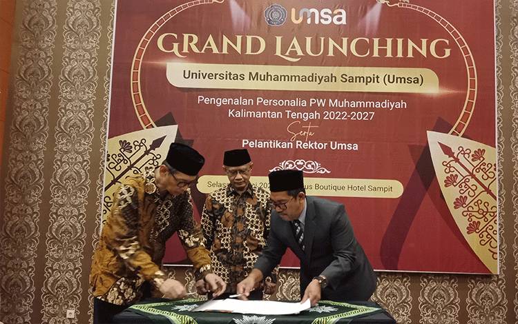 Melaunching Umsa, Haedar Nasir Ingin Tingkatkan Kualitas Pendidikan Kotim
