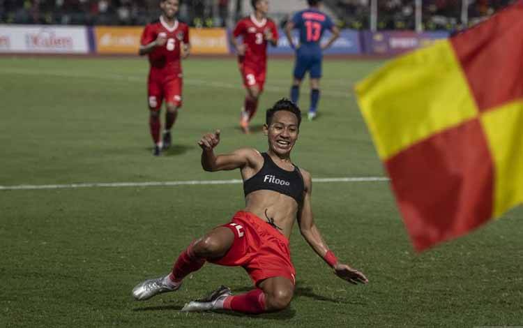 Presiden Jokowi Sambut Akhir Penantian Emas Sepak Bola Putra SEA Games