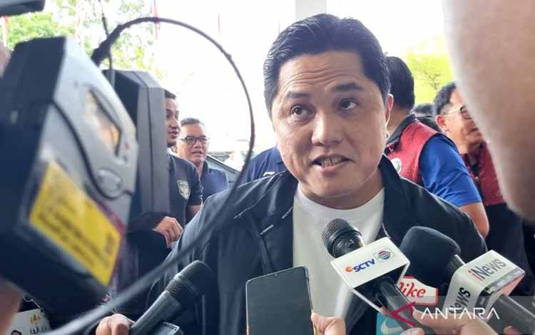 Erick Thohir Minta Proses Penindakan Mafia Bola Berjalan Transparan