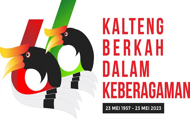 Logo Hari Jadi Kalteng Lambangkan Keberanian dan Kedekatan dengan Alam
