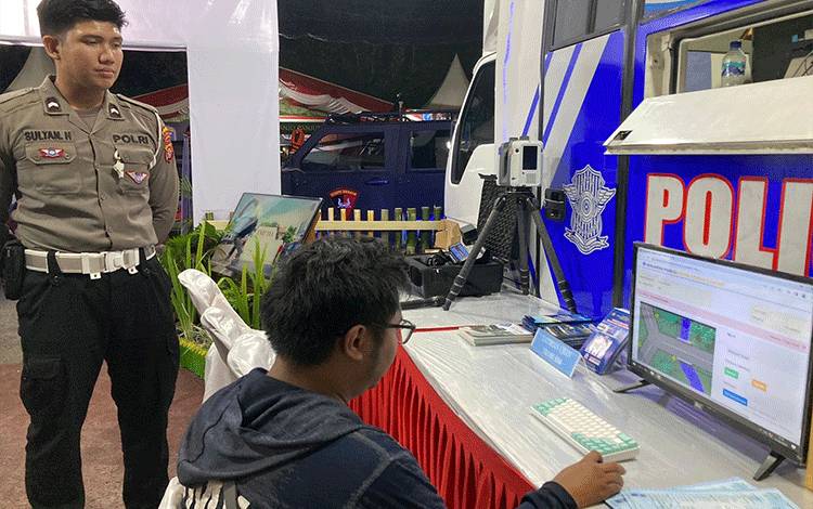 Polda Kalteng Buka Layanan Simling di Kalteng Expo 2023
