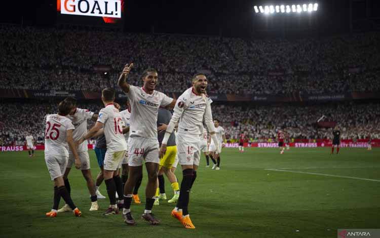 Gol Erik Lamela Antarkan Sevilla ke Final Liga Europa 2022/23