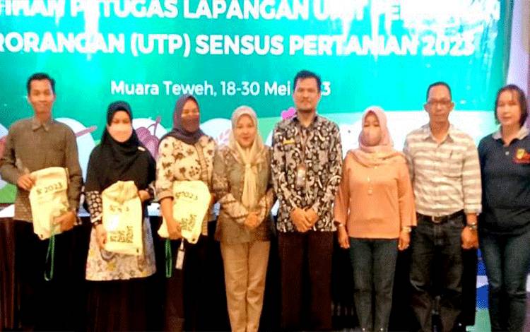 BPS Barito Utara Adakan Pelatihan UTP Sensus Petanian Tahun 2023