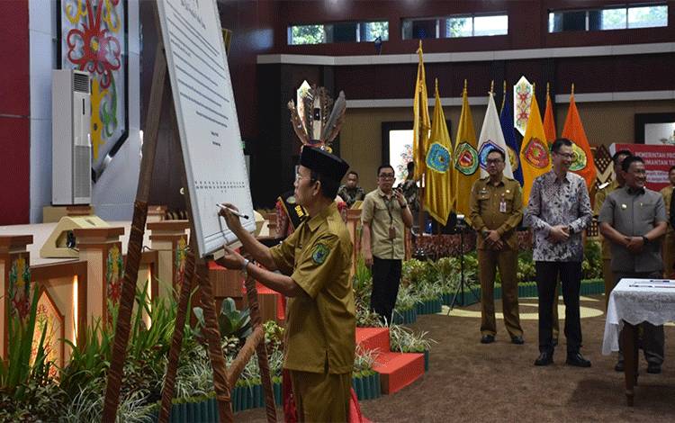 Hadiri Forum Koordinasi Peningkatan Implementasi Percepatan SPBE, Ini Harapan Plt Bupati Kapuas