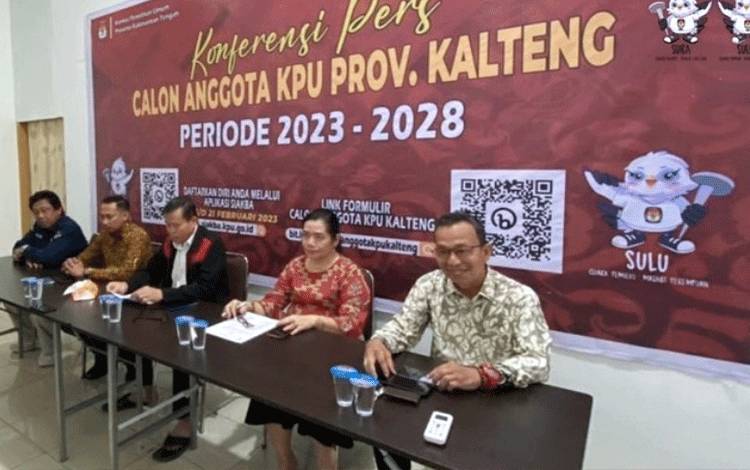 Sah, Ini Komisioner KPU Kalteng Periode 2023-2028
