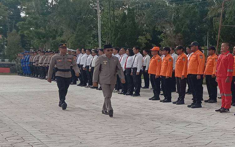 Asisten Sekda Sukamara : Perlu Tingkatkan SDM BPBD Dalam Kurangi Resiko Bencana