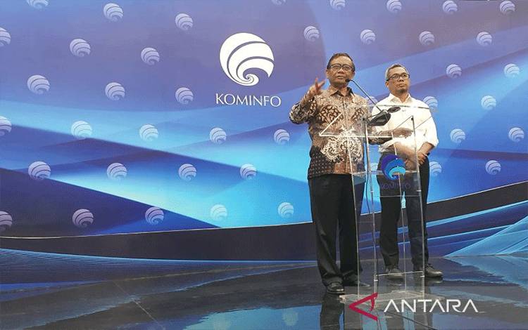 Mahfud MD Sebut Proyek BTS Daerah 3T Tetap Berlanjut