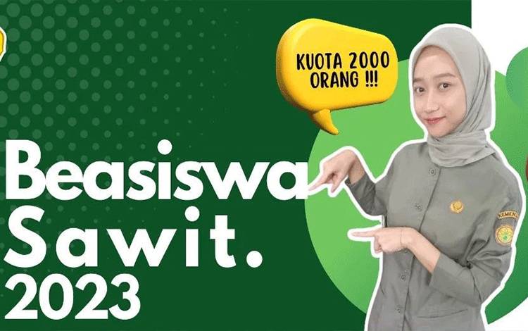 Beasiswa SDM Sawit 2023 Dibuka, Kesempatan Kuliah Gratis untuk 2.000 Anak se-Indonesia