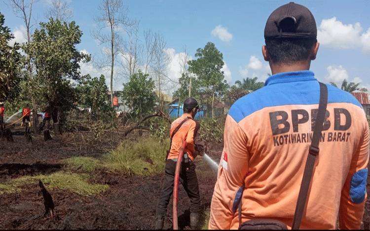 Januari - Mei 2023, 110 Hektar Lahan di Kobar Terbakar