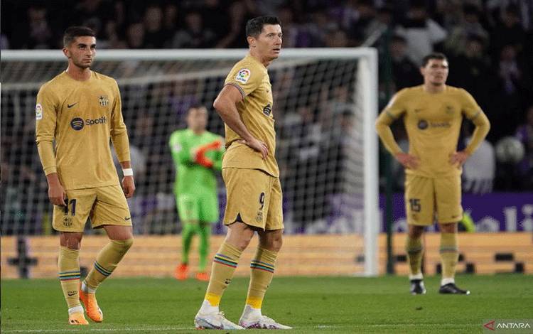 Barcelona Tidak Berdaya di Kandang Real Valladolid 1-3