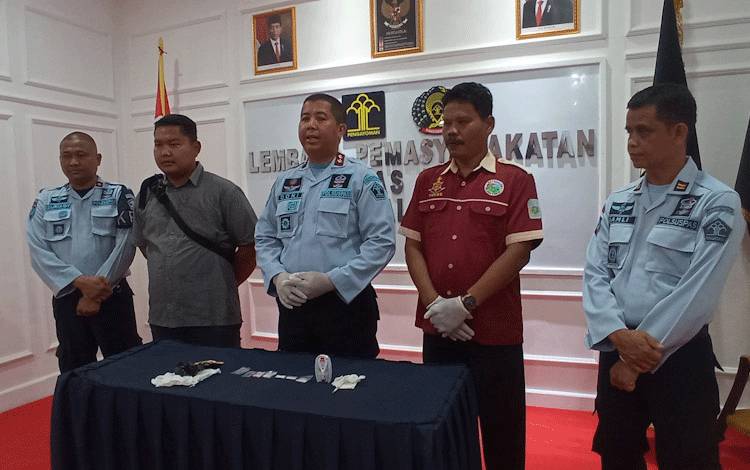 Sipir Gagalkan Upaya Penyelundupan Narkoba ke Lapas Kelas IIB Pangkalan Bun