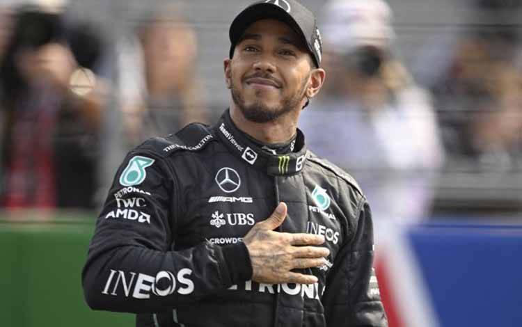 Hamilton Puas dengan Performa Mercedes di Sesi Latihan GP Monako