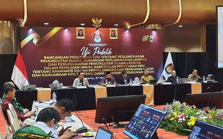 KPU Akan Atur Sumbangan Uang Elektronik Dana Kampanye Pemilu 2024