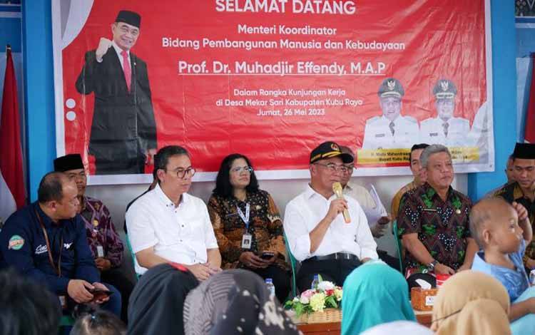 Menko PMK Minta Keluarga Tak Panik Bila Anak Terkena Stunting