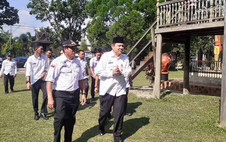 Pj Bupati Lakukan Kunjungan ke Desa Pasir Panjang Persiapan ADWI 2023