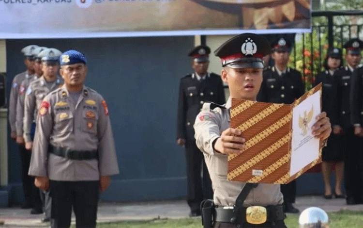 Polres Kapuas Gelar Upacara Peringatan Hari Lahir Pancasila Tahun 2023