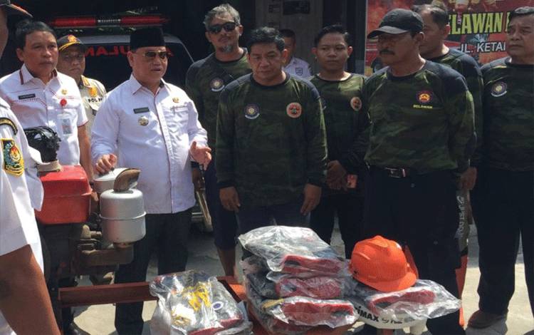 Pemkab Kotim Berencana Berikan Asuransi Bagi Relawan Kebakaran