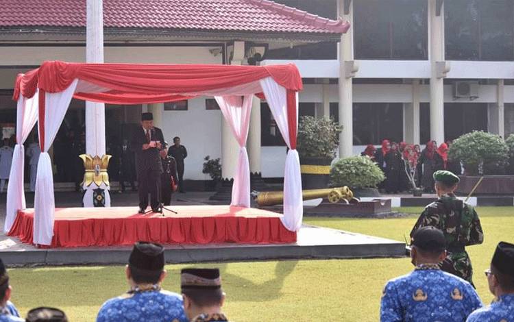 Pj. Bupati Kobar Tekankan Nilai-Nilai Pancasila Diterapkan Dalam Kehidupan Sehari-Hari