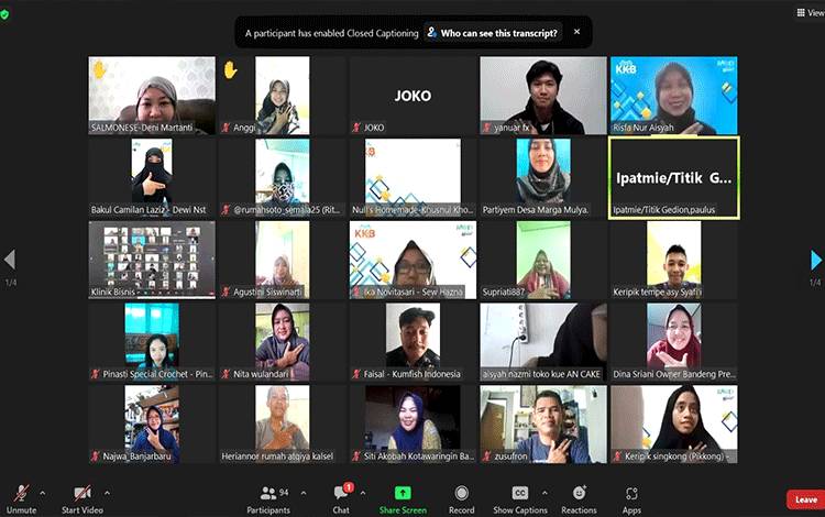 Sukses Gelar Pelatihan Digitalisasi Finansial, Klinik Bisnis Kembali Gelar Kelas
