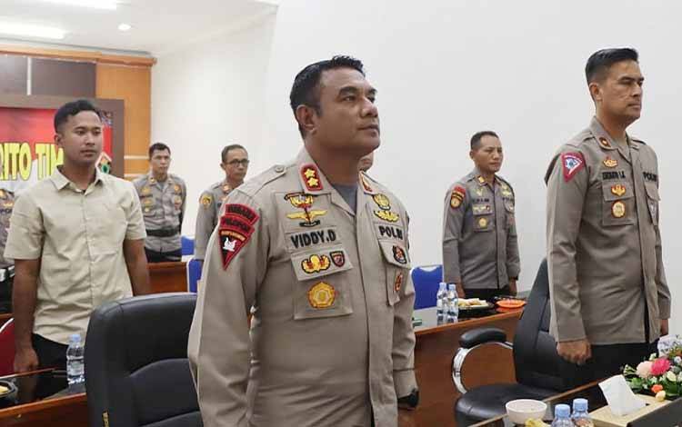 Polres Barito Timur Ikuti Bedah Buku Rekonstruksi Nasionalisme