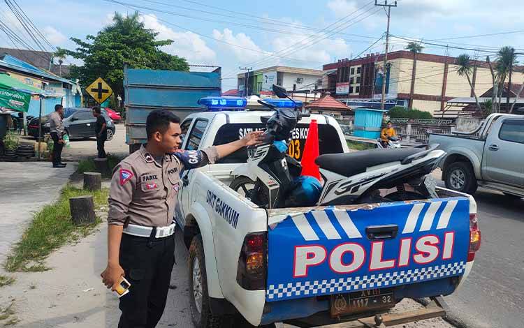 Satlantas Polres Kotim Catat 19 Kali Kejadian Kecelakaan Selama Mei 2023