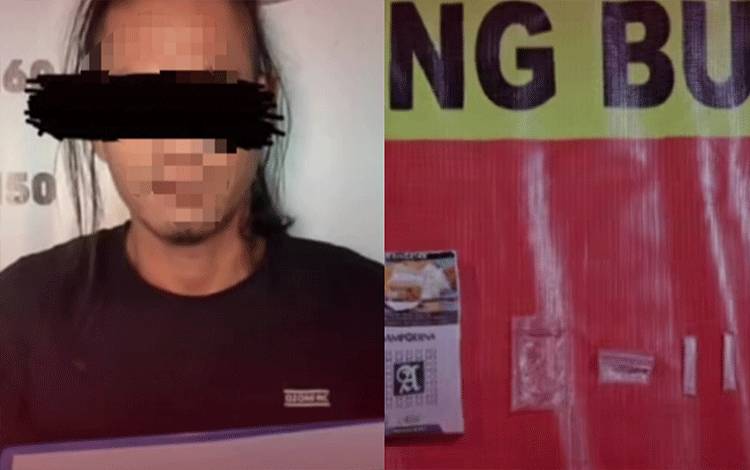 Personel Polres Kapuas Tangkap Pria ini Karena Kedapatan Simpan Sabu di Rumah