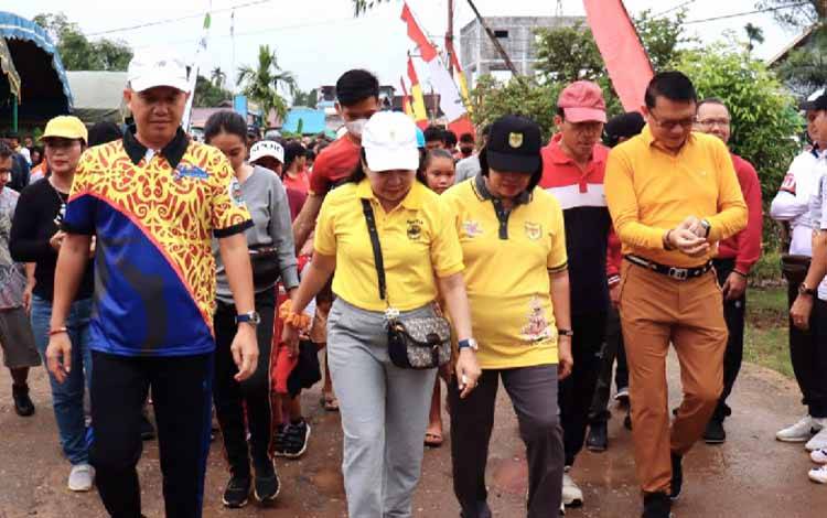 Lakukan Roadshow di Kecamatan Kahut, Bupati Beberkan Tema HUT ke-21 Gunung Mas
