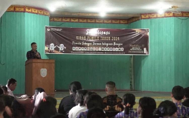 KPU Lamandau Minta Pemilih Pemula Tidak Golput