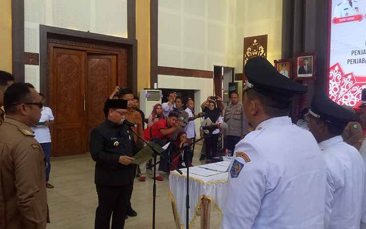 Bupati Kotim Lantik 3 Pj Kepala Desa