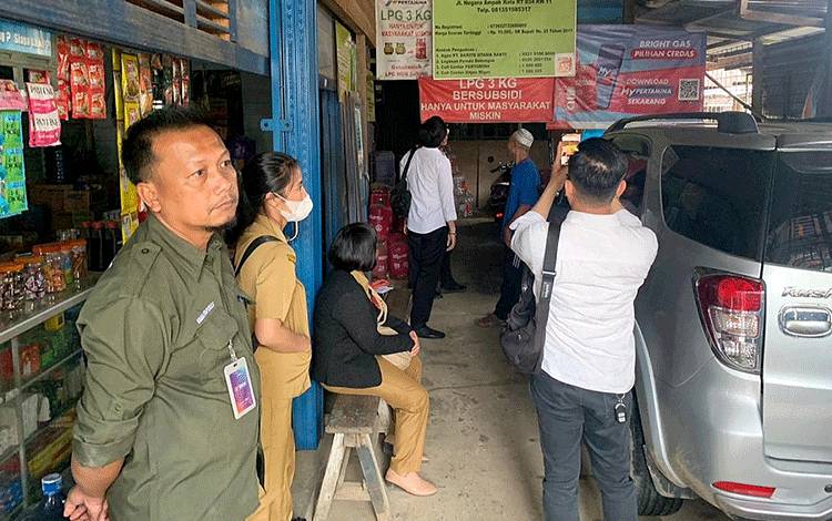Tim Gabungan Sidak SPBE, Agen dan Pangkalan Terkait Kelangkaan Elpiji 3 Kilogram di Ampah