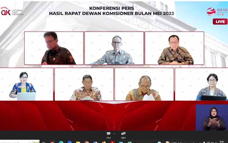 RDK OJK Mei Nilai Kinerja Intermediasi Ekonomi Alami Penurunan