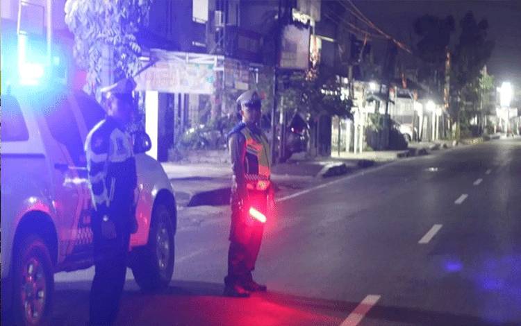 Satlantas Polres Kapuas Kembali Lakukan Patroli Malam Hari Cegah Balap Liar