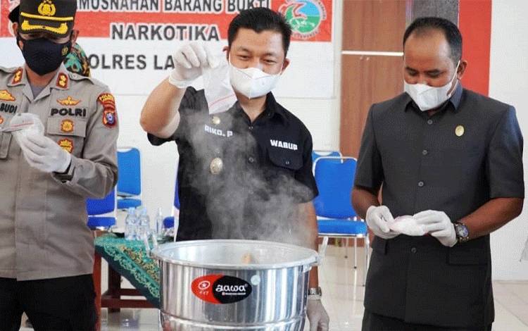 BNK Lamandau Gaungkan Semangat War On Drugs