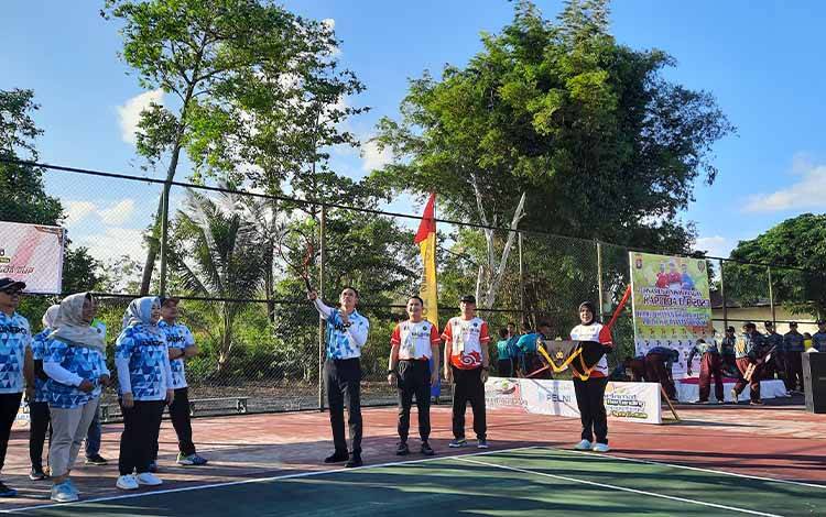 Turnamen Tenis Lapangan Kapolda Cup 2023 Diikuti Belasan Tim