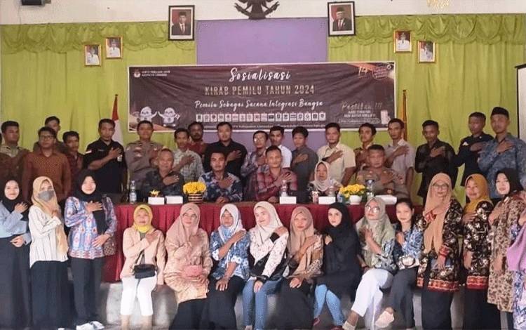 Pemilih Muda di Lamandau Diminta Aktif dan Kritis