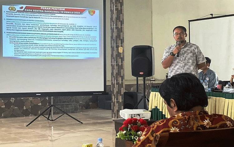 Sentra Gakkumdu Siap Tangani Pidana Pemilu 2024