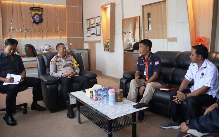 Polres Lamandau Siap Kawal Kelancaran Tahapan Pemilu 2024