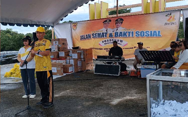 Bupati: Roadshow dalam Rangka HUT Gunung Mas Baru Kali Ini Dilaksanakan